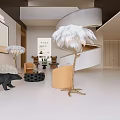 Luxurious Beauty Salon Space with Advanced Technology Skincare Facial Care and Hydrating Serum