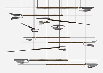 Modern Chandelier Decorative Chandelier 3d model
