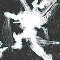Red and White Mecha Game Movie Character Holding Yellow Weapon With Wing like Structures
