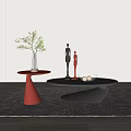 Modern coffee table 3d model