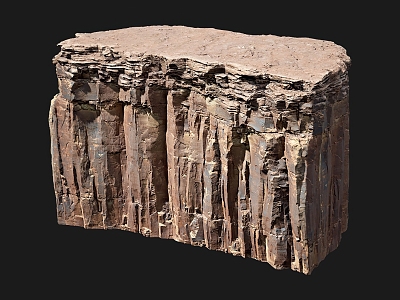 Mountain Stone Cliff Mountain Topography Land Plot model