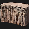 Mountain Stone Cliff Mountain Topography Land Plot 3d model