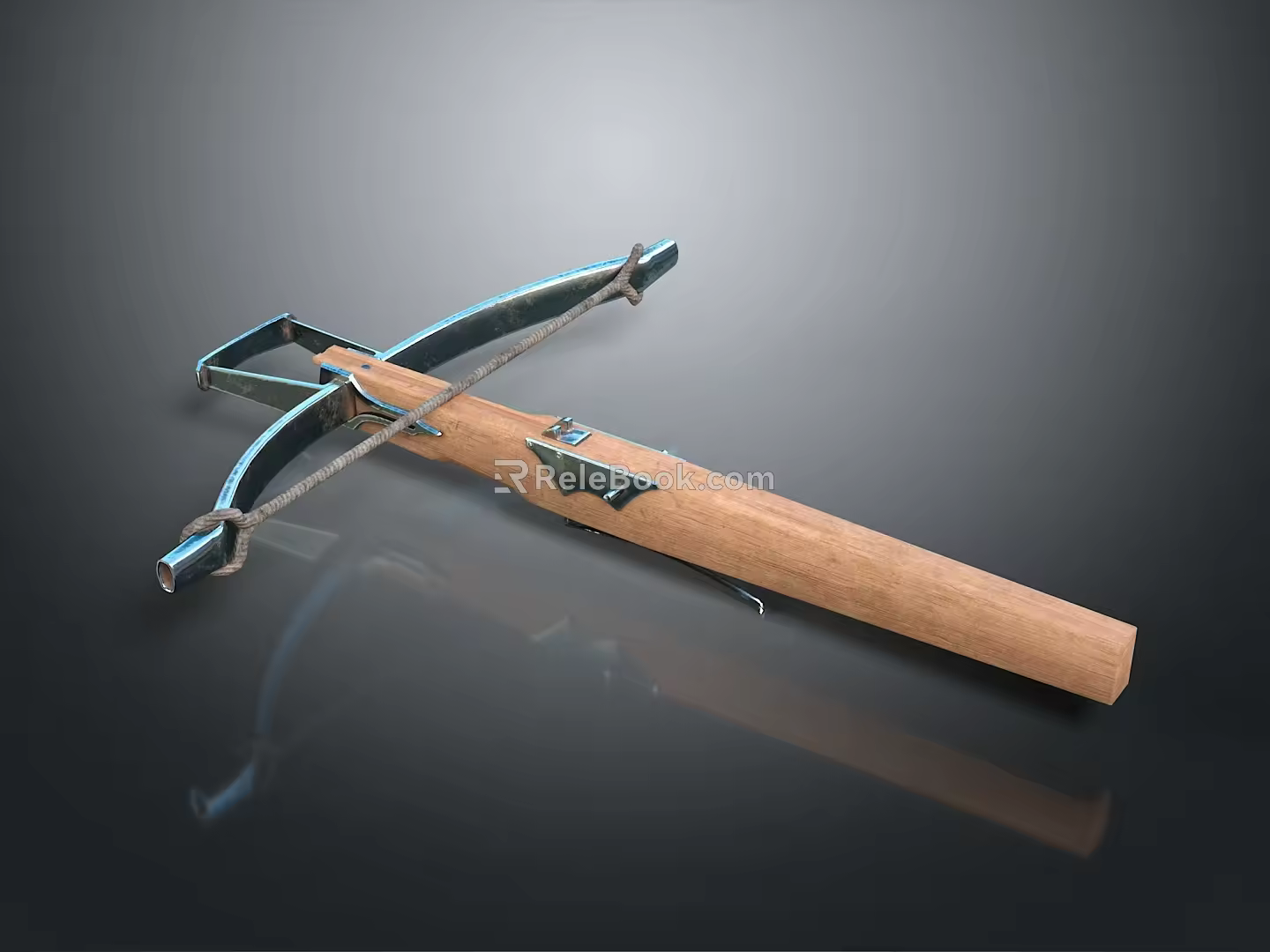 Crossbow Mechanical Crossbow Shift Bow and Arrow Shoot Far Equipment Weapons High-tech Crossbow 3d model