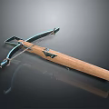 Crossbow Mechanical Crossbow Shift Bow and Arrow Shoot Far Equipment Weapons High-tech Crossbow 3d model