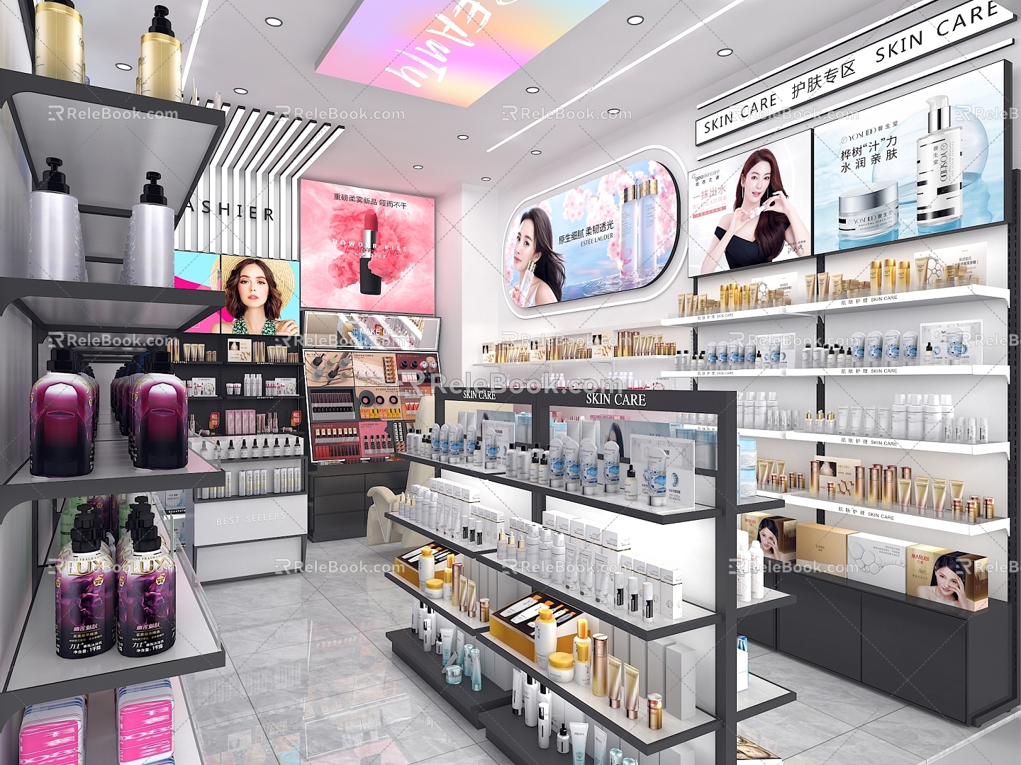 Cosmetic shop Beauty shop Cosmetic shop Skin care shop Cosmetic shop Specialty shop Beauty shop Experience shop model