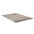 Beige And Brown Square Rug With Diamond Pattern Textured Design For Home Decor 3d model