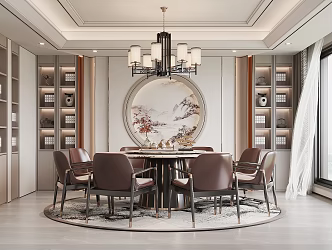 New Chinese Restaurant 3d model