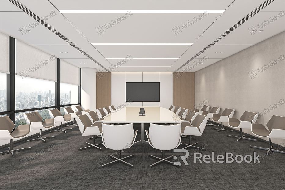 Modern Meeting Room Simple Atmospheric Meeting Room model