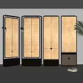 New Chinese Transparent Stone Screen 3d model