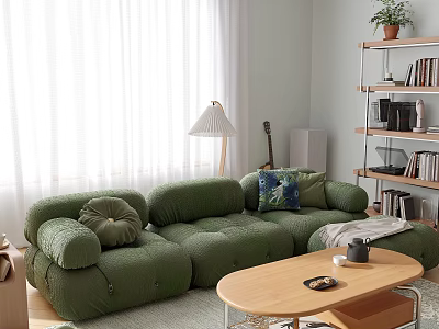 modern corner sofa 3d model