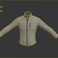 Gray Casual Jacket With Stand Collar Zipper And Extended Sleeves For Everyday Wear