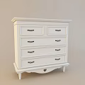 Cozy White Double Bed with Heart Headboard Pink Polka Dot Mattress Nightstand and Dresser