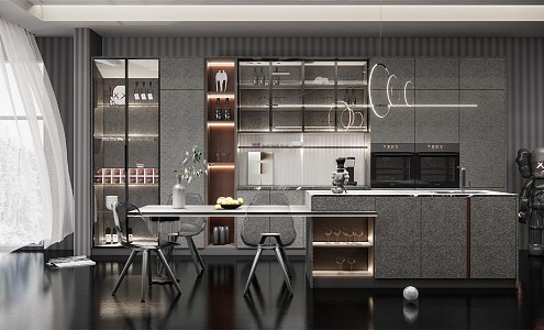 Modern Restaurant 3d model