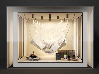 Modern Hammock Window 3d model