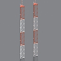 Antenna tower Signal tower Signal base station Meteorological tower 3d model