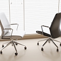 Modern Office Chair Rotating Office Chair Boss Chair 3d model