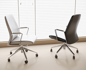 Modern Office Chair Rotating Office Chair Boss Chair 3d model