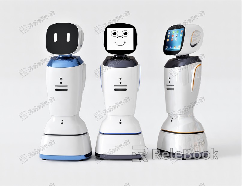 Modern Robot Toy Robot Intelligent Robot Guide Robot Service Robot model