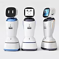Modern Robot Toy Robot Intelligent Robot Guide Robot Service Robot 3d model