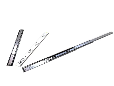 Stainless Steel Heavy Duty Drawer Slides Smooth Sliding Furniture Hardware Rails 3d model