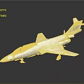 Military Aircraft Weapon Model White Fighter Jet With Red Blue Stripes And Number 447