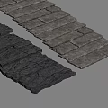 modern new chinese style other sketches bluestone steps park steps natural slate steps old slate steps rural rubble steps 3d model