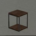 Luxury Single Chair With Wooden Seat And Metal Frame For Modern Living Space