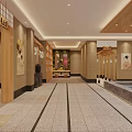 Relaxing SPA Sauna Interior Design With Wooden Ceiling Hanging Lanterns And Pool