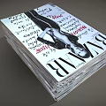Stack of BAZAAR Magazines with Fashion Beauty Style Trends on Model Cover