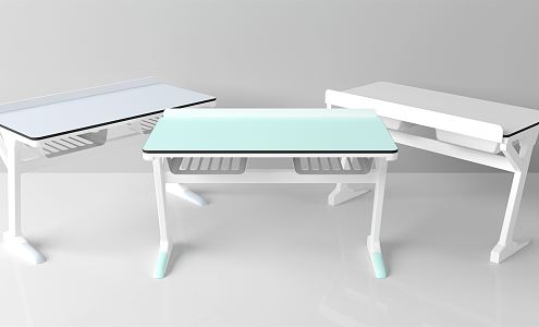 Modern Experiment Table Student Experiment Table 3d model