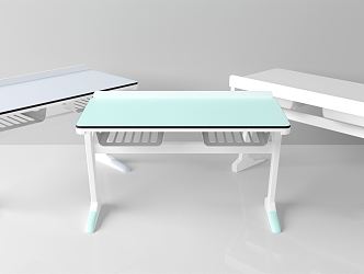 Modern Experiment Table Student Experiment Table 3d model