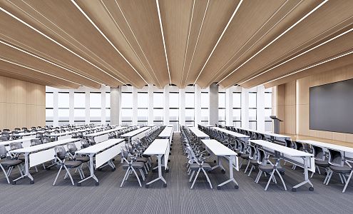 Modern Conference Hall Conference Room Lecture Hall 3d model