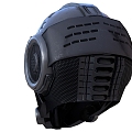 Machine Helmet Science Fiction Helmet Alien Helmet Helmet High-tech Alien Helmet 3d model