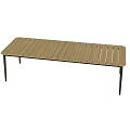 Modern Outdoor Patio Garden Terrace Dining Table Long Table Square Table Teak Table 3d model