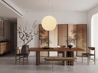 Quiet Restaurant 3d model