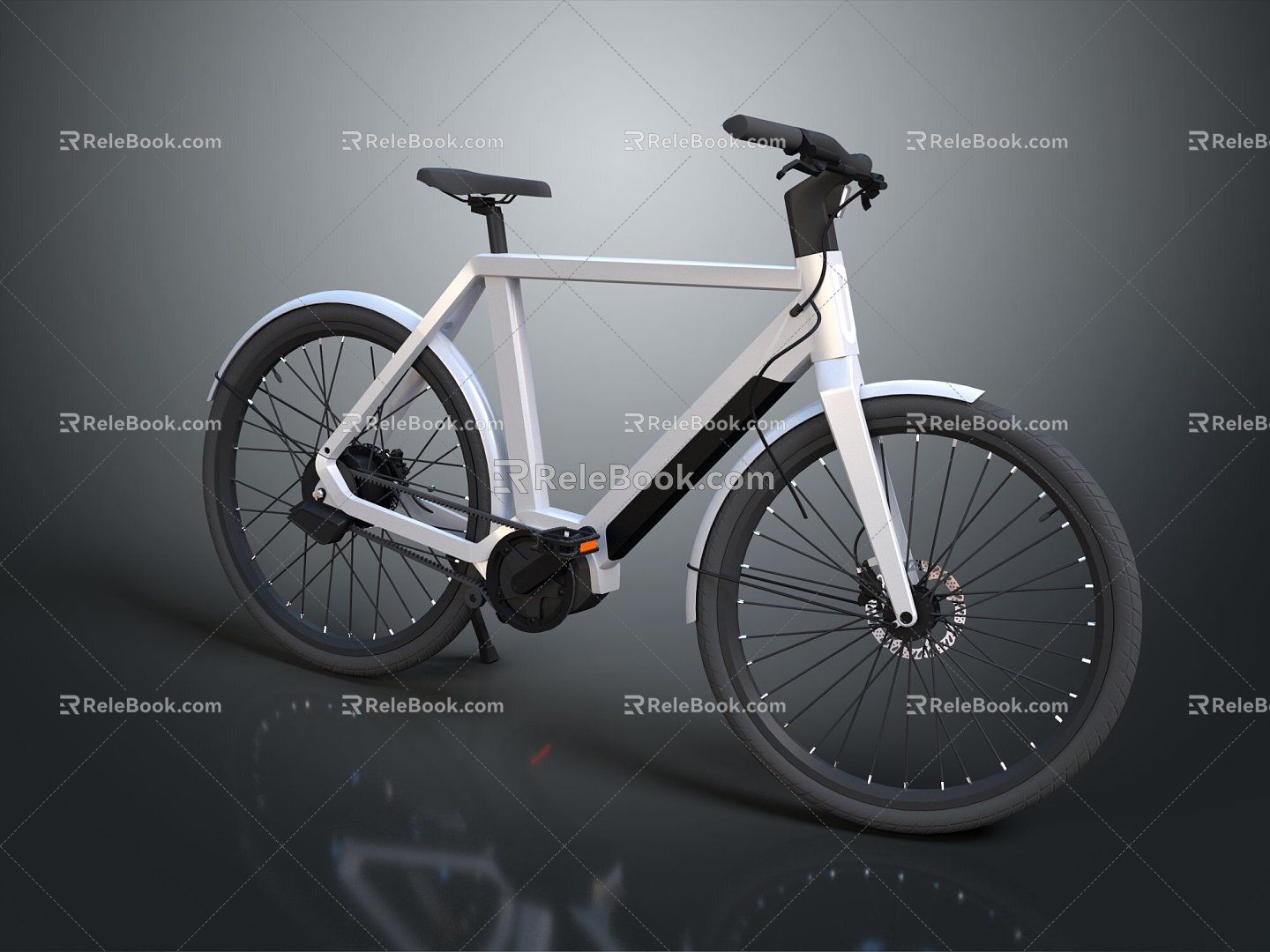 Modern Bike Cross Country Bike Sport Bike Race Bike 3d model