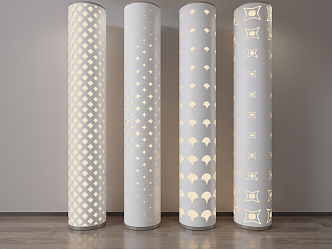 Modern Column 3d model