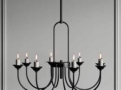 Chandelier Candlestick Art Chandelier Home Decoration Tooling Large model