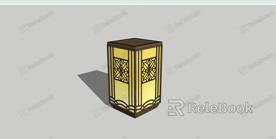 New Chinese Landscape Lamp Courtyard Floor Lamp Landscape Lamp model