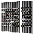 Modern Sports Equipment Storage Racks With Various Training Gear And Organized Shelves