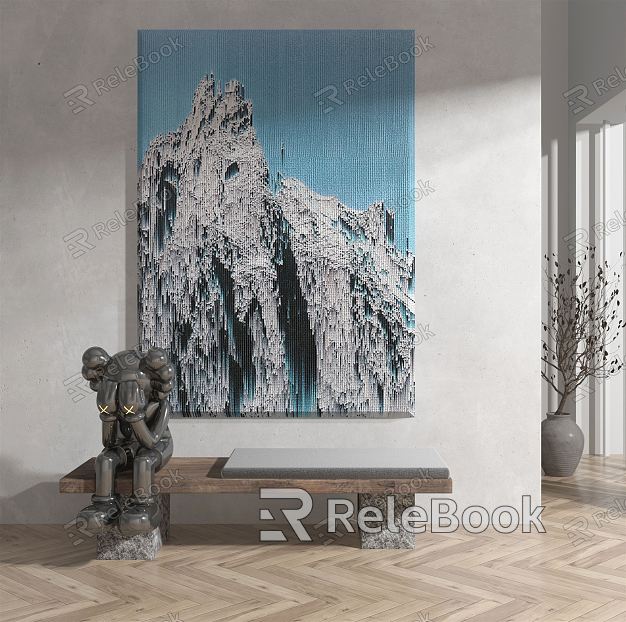 Modern Oil Painting Landscape Oil Painting model