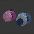 High Quality Car Brake Calipers With Metallic Surface And Bolt Components