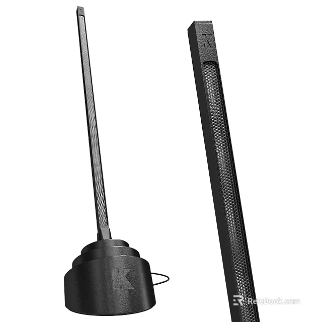 Modern Wireless Headphone Speaker With Sleek Design And Clear Sound Quality 3d model 