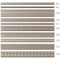 Plaster line combination 3d model