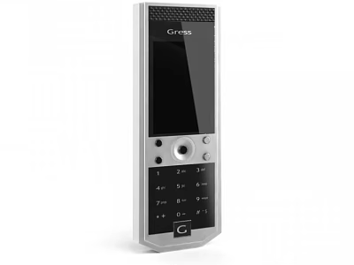 Gresso Classic Mobile Phone With Numeric Keypad And Sleek Screen Design 3d model