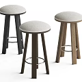 Modern Bar Stool 3d model