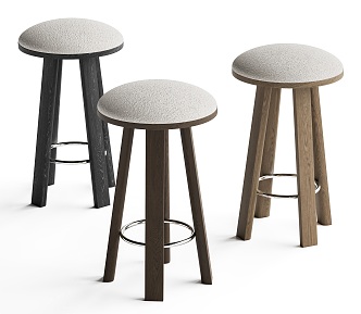 Modern Bar Stool 3d model