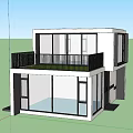 Modern Architecture Leisure Building 3d model