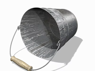 Modern bucket 3d model