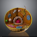 Detailed Human Organ Anatomy Showing Hair Follicle And Cellular Structures